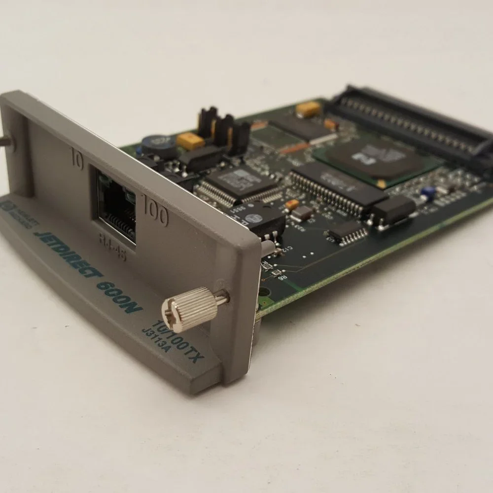 HP JetDirect 600N Print Server | J3113A | J3113-60002 DOM 02/1999 USED